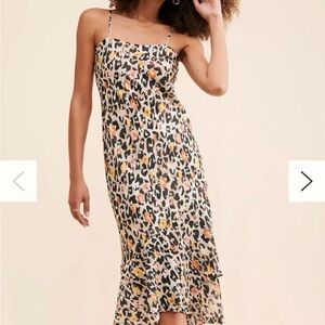 Hutch Animal Printed High-Low Dress